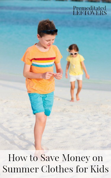 How to Save Money on Summer Clothes for Kids