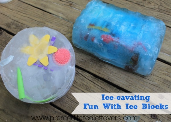 Ice-Cavating: Summer Fun with Ice Blocks