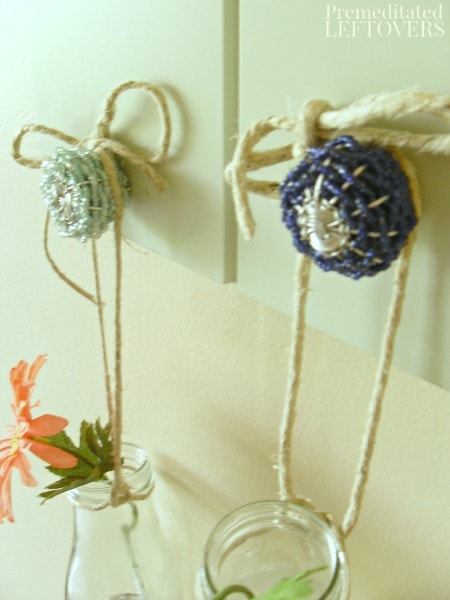 Wall Decor - Upcycled Hanging Vases