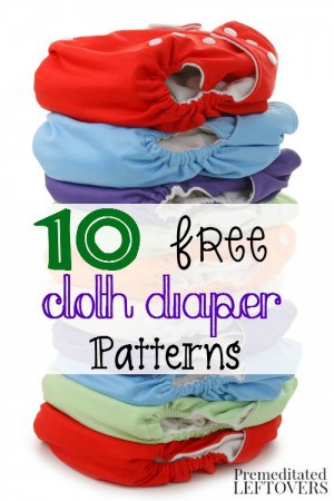 10 Free Cloth Diaper Patterns to help you save money on cloth diapers.