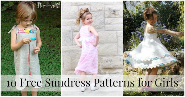 10 Free Sundress Patterns and Tutorials for Girls