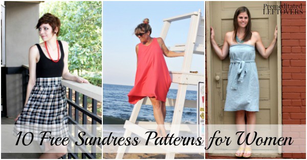 10 Free Sundress Patterns for Women