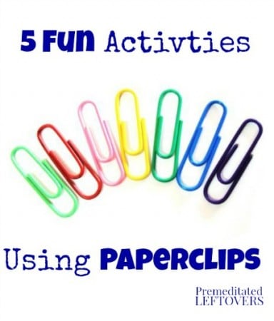 5 Fun Activities Using Paper Clips for Kids