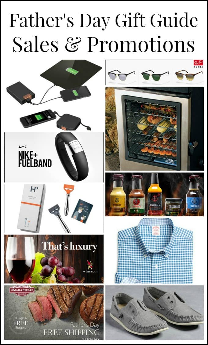 Father's Day Gift Guide - Sales, Special Promotions, and Free Shipping Offers #FathersDayGifts2014