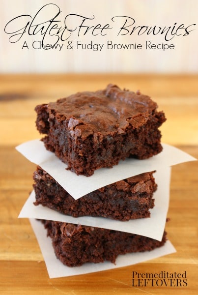 Gluten-Free Brownies - A Chewy and Fudgy Brownie Recipe