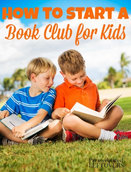 How to Start a Book Club for Kids