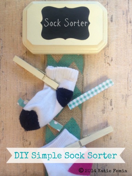 Missing Sock Magic: DIY Sock Sorter