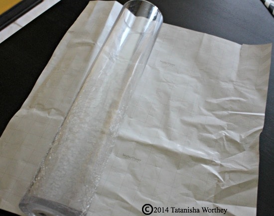 Wrapping Vasein wrapping paper - a  DIY Idea