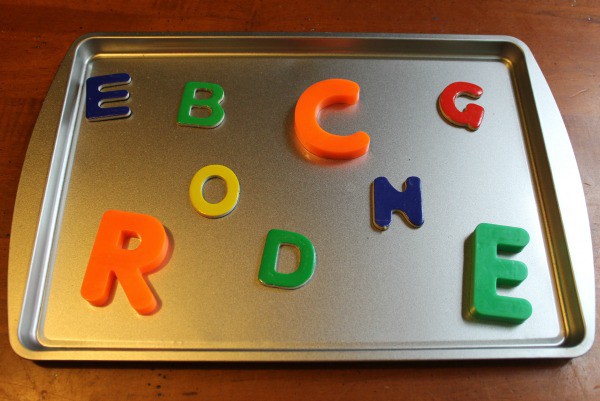 phonics activities for children - alphabet magnets