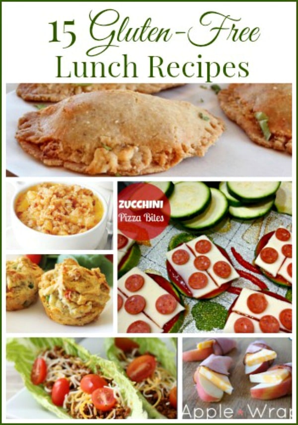 15 Gluten-Free Lunch Recipes for Back to School - Need inspiration as you pack gluten-free lunches? Here are 15 gluten-free lunch ideas to get you started.