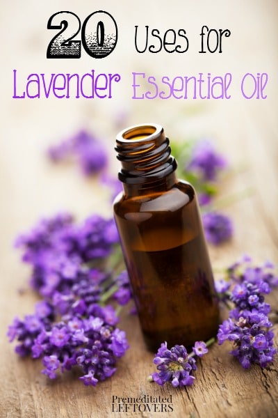 Lavender essential oil not only smells wonderful, but it also has many uses around the house. Here are 20 practical uses for lavender essential oil.