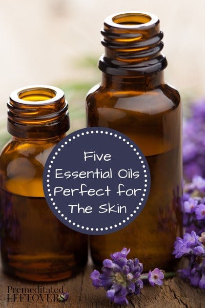 5 Great Essential Oils for Your Skin - Here are some tips for using lavender oil, lemon oil, rosemary oil, ylang ylang oil, and frankincense for skin care. 