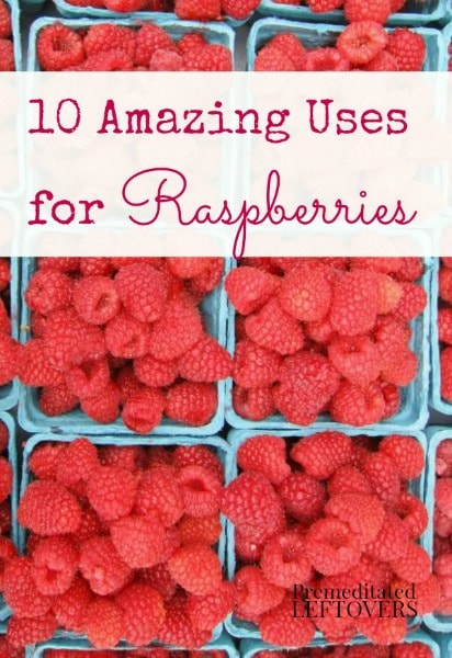 10 Ways to Use Raspberries Before They Go Bad - Here are 10 fun ways to use raspberries, from making homemade fruit leather to easy DIY face scrubs.