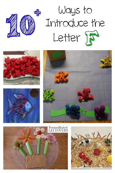 10 ways to introduce the letter F