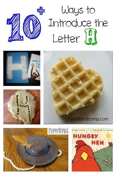 10 ways to introduce the letter H