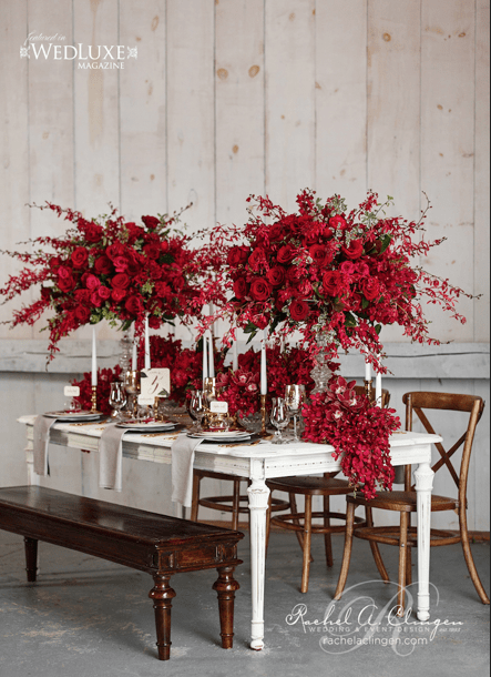 Autumn Wedding Table Decor Idea