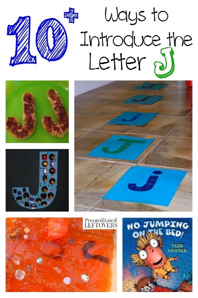 There are so many fun ways to teach letters. Here are some fun crafts, recipes, printables, activities and ways to introduce the letter J to your child.