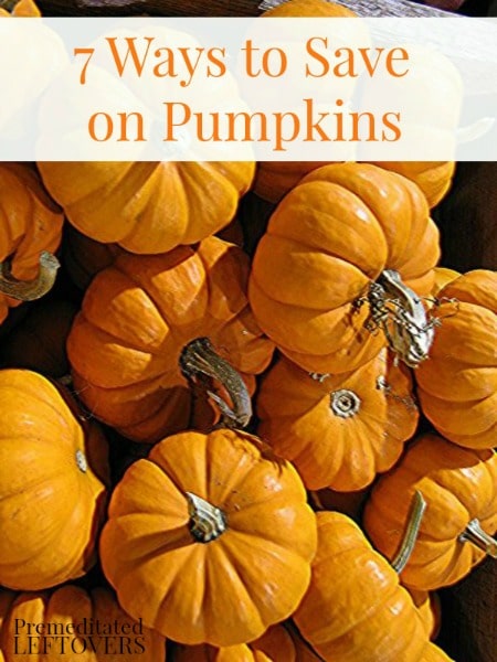 How to Save Money on Pumpkins
