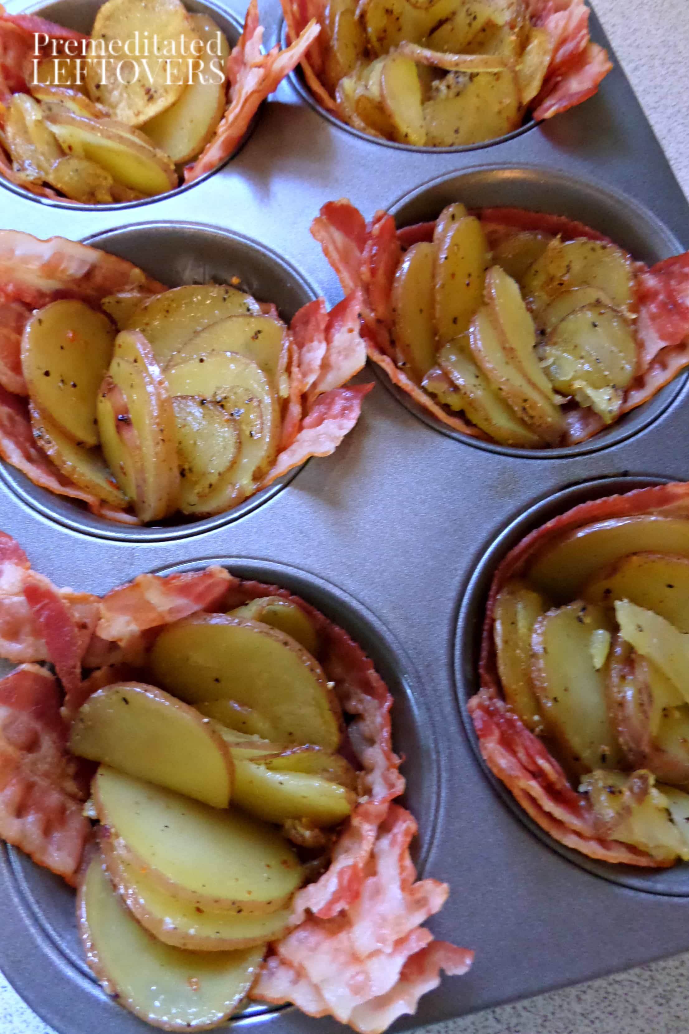 Breakfast Cups with Bacon