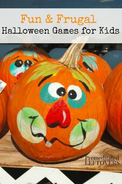 5 Fun and frugal Halloween Party Games for Kids perfect for school parties and neighborhood events