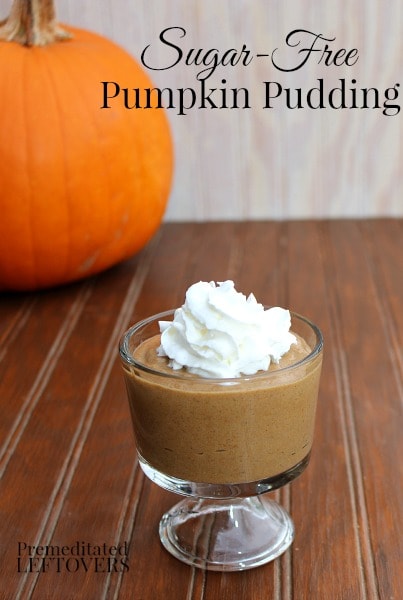 Sugar-Free Pumpkin Pudding Recipe - Make this sugar-free pumpkin pudding using Stevia In The Raw®. You can use the pudding to make a no-bake pumpkin pie. 