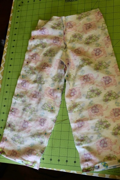no pattern pajama pants tutorial open sew