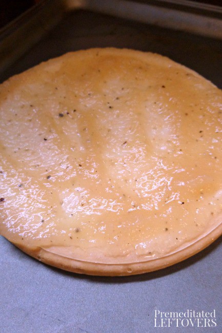 Savory Apple Pizza dough