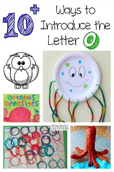 There are so many fun ways to teach the alphabet! Here are some printables, crafts, recipes and more ways to introduce the letter O to your child.