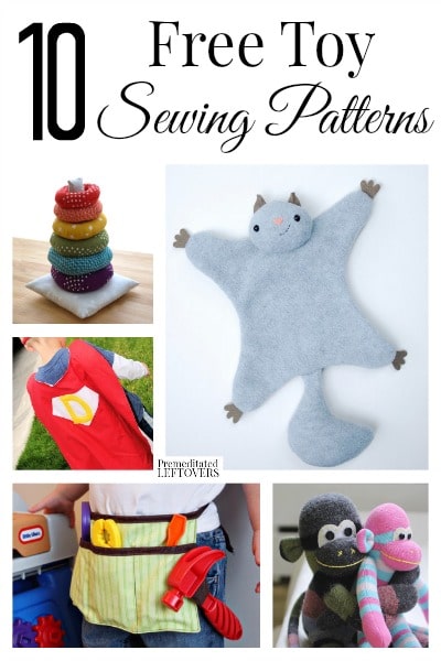 10 free toy sewing patterns