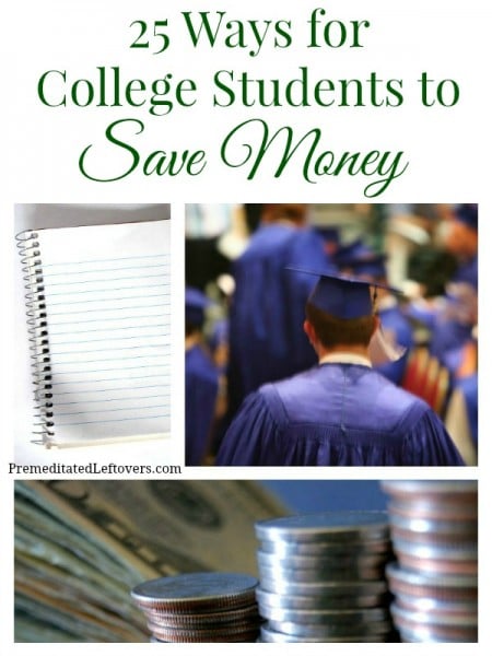 If you are a college student looking for ways to stay on budget and live better for less, take a look at these 25 ways for college students to save money.
