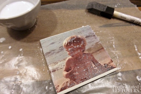 DIY Ceramic Tile Photo Gifts