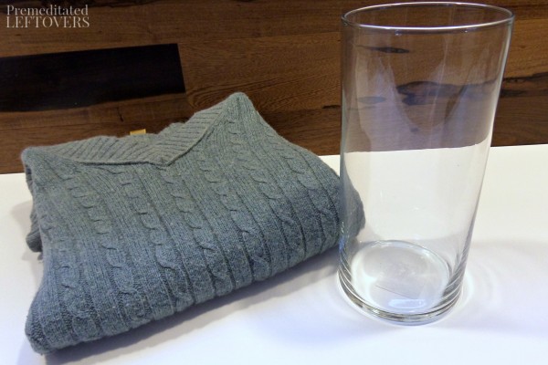 Sweater Vase