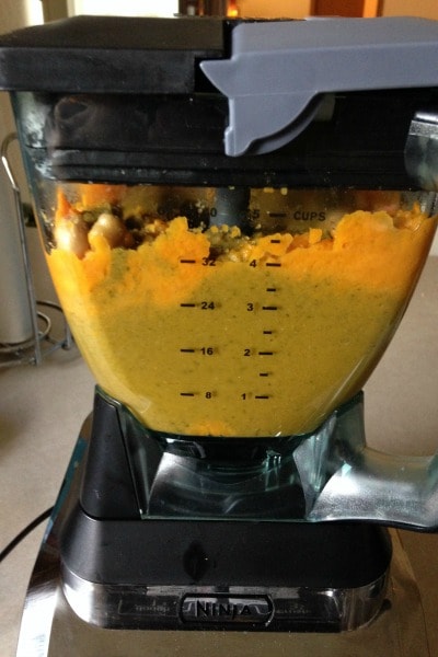 Sweet Potato Baby Food with Chickpeas and Spinach 
