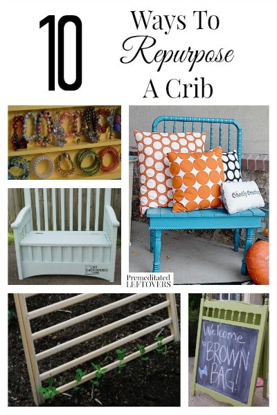 Do you have an old crib laying around? Here are 10 Ways to Repurpose a Crib to inspire you to create something awesome from it!