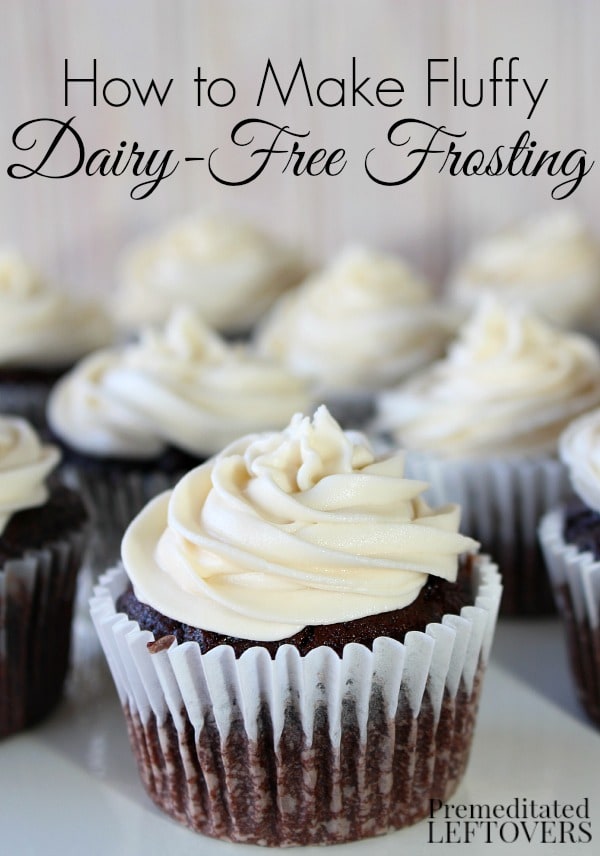 How to make fluffy dairy-free butter-cream frosting - recipe and tips using Melt