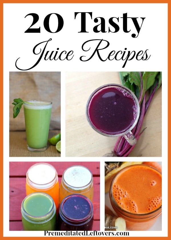 These tasty juice recipes are a great start for anyone wanting to try juicing. Mix and match your favorite flavors to supplement your diet with juices.