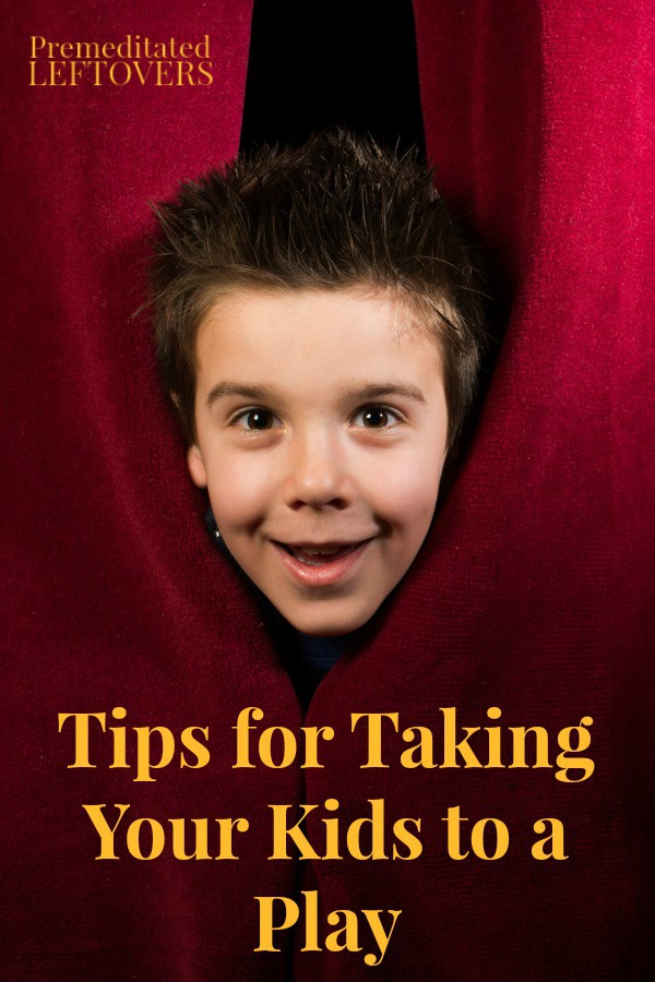 Taking your kids to plays can encourage them to develop a love for the arts. Try these Tips for Taking Your Kids to a Play to make it a great experience.