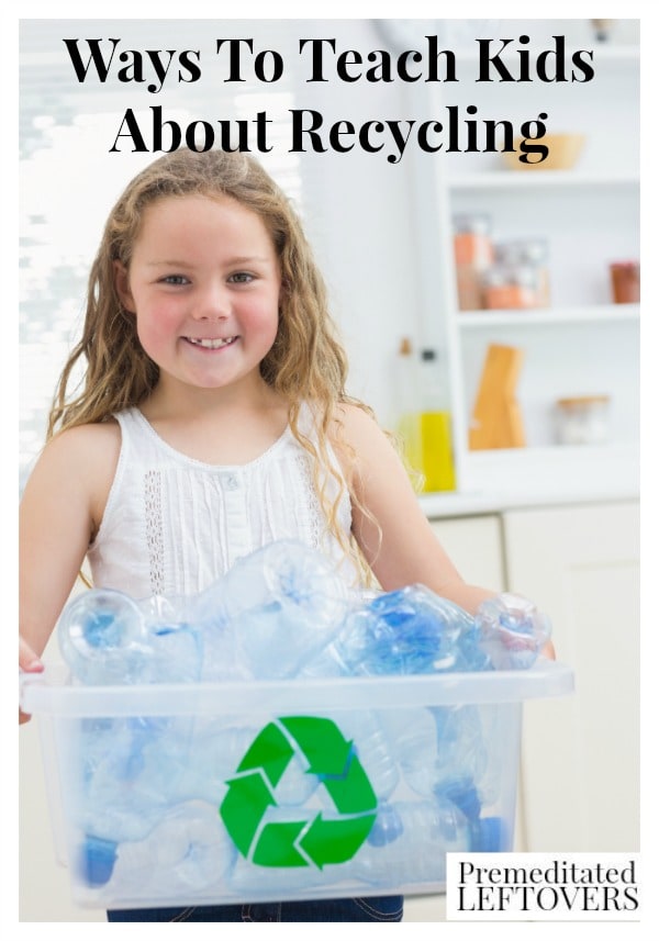 Here are some simple Ways To Teach Kids About Recycling to help you teach your kids how to be responsible for the world around them. 
