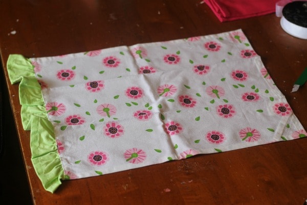 How to make a tea towel apron for kids