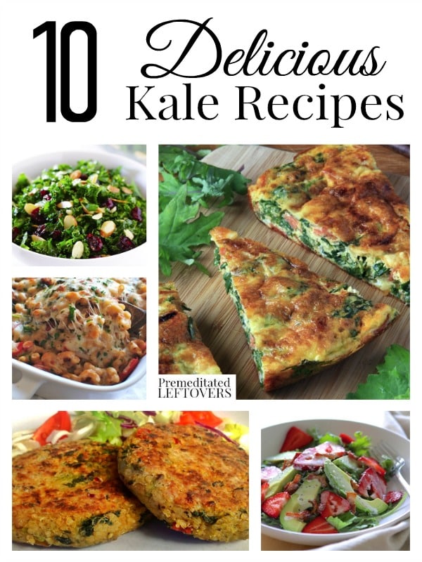 10 Delicious Kale Recipes & How to Freeze Kale - Enjoy this frugal and vitamin rich vegetable in these easy kale recipes. Freeze extra kale with these tips.