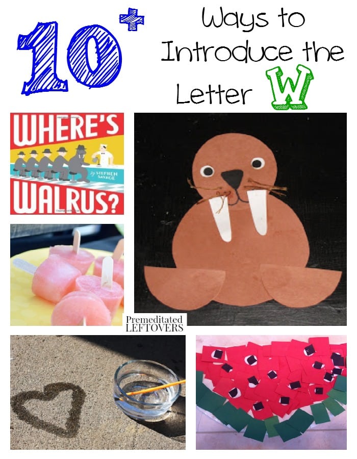 If you are looking for fun ways to introduce the letter W, here are some great crafts, recipes, activities and more to help you create the perfect lesson!