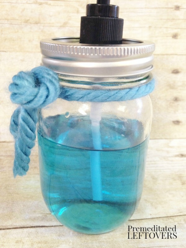 Mason Jar Soap Dispenser