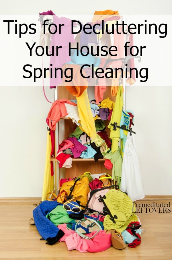 Spring is the perfect time to deep clean, organize, and declutter your home. Here is a checklist and Tips for Decluttering Your House for Spring Cleaning.