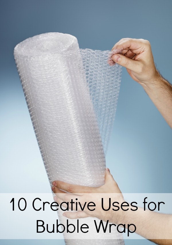 Bubble wrap is fun to pop, but it has many practical uses around the house as well. Here are 10 Creative Uses for Bubble Wrap that you can try. So the next time you receive a package reuse it around the house instead of tossing it out.