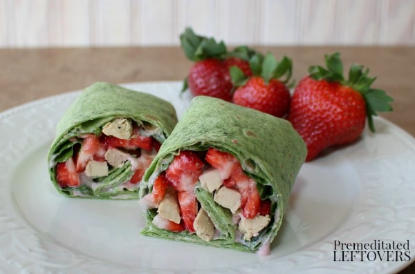 Strawberry and Spinach Wraps Recipe