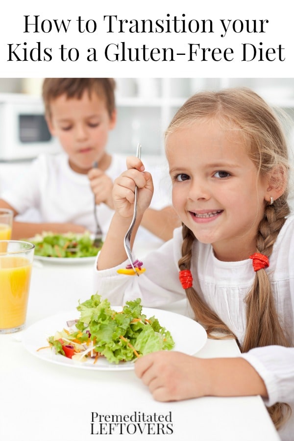 How to Transition Your Kids to a Gluten-Free Diet- These tips will ease children into eating gluten-free foods and start them on healthier eating habits. 