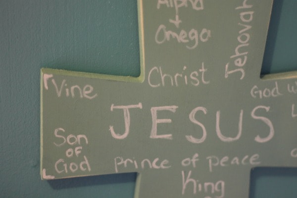 Names of Jesus Cross Craft names 