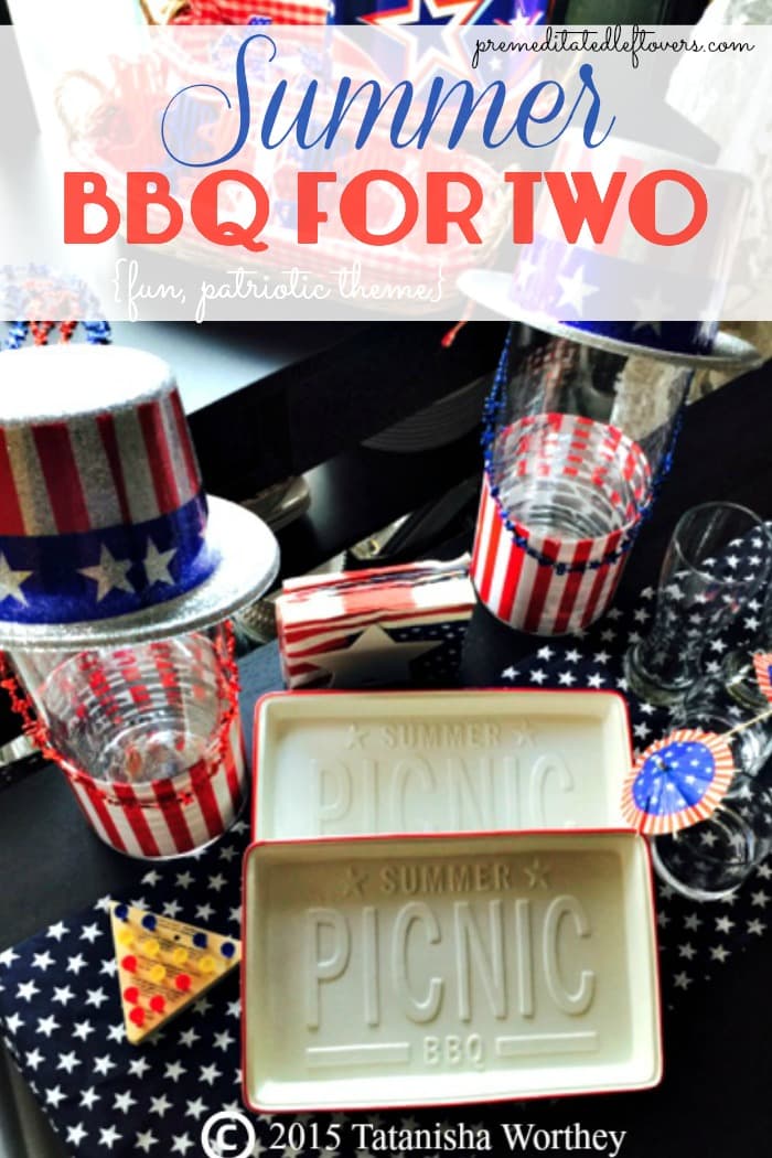 Plan a fun summer date night with a Summer BBQ For Two Picnic Idea