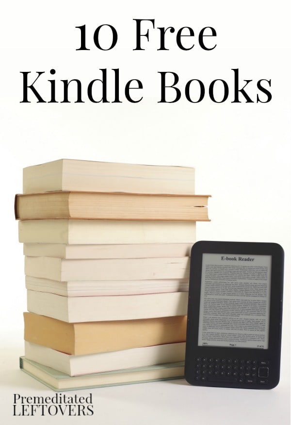 A list of 10 free Kindle books from Amazon. Find a title to enjoy today from this list of ebooks which includes DIY books, cookbooks, gardening books, and some fiction books.