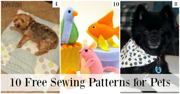 If you love to spoil your fur babies, makes sure you check out the 10 awesome and free sewing patterns for pets in this post!